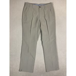 Under Armour Pants Mens 32x32 Khaki Match Play‎ Golf Performance Pant Adult